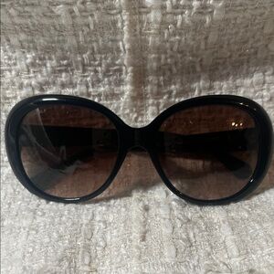 Authentic CHANEL Black and Beige Sunglasses 5312 c.943/S5